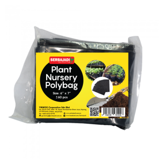Serbajadi Plant Nursery Polybags (Black)