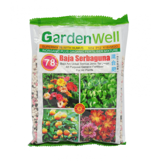 GardenWell Fertilisers Supermix 78 with Humus (400gm)
