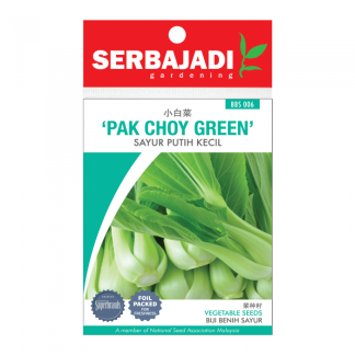 Serbajadi Seeds Pak Choy Green ( BBS006 ) (+/- 190 Seeds)
